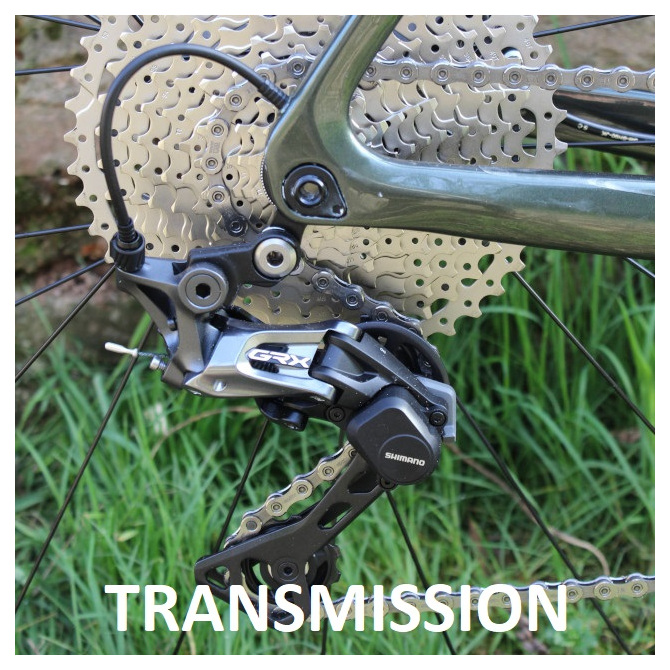 Transmission for bikes